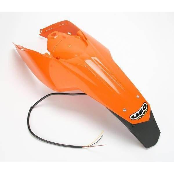 Ufo Błotnik Tył Ktm Sx/Sxf '11-'13 Z Lampą Kolor Pomarańczowy Enduro Z Lamp
