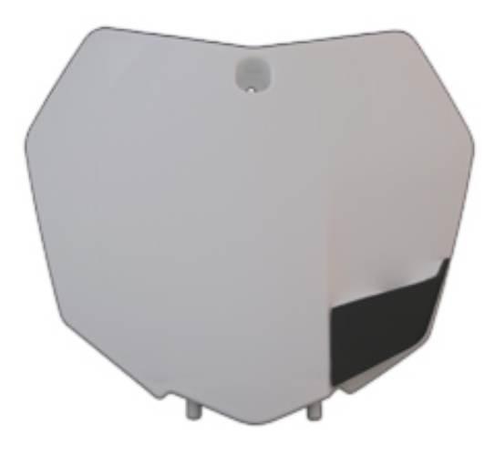 Ufo Tablica Na Numer Startowy Ktm Sx/Sxf '13-'16 Kolor Biały