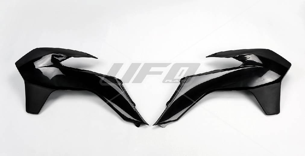 Ufo Osłony Chłodnicy Ktm Sx/Sxf '13-'15, Exc '14-'15 Kolor Czarny