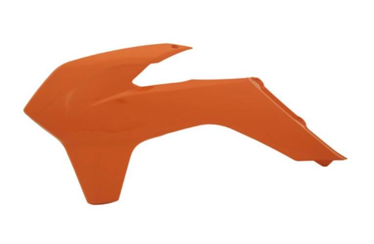 Ufo Osłony Chłodnicy Ktm Sx/Sxf '13-'15, Exc '14-'15 Kolor Pomarańczowy
