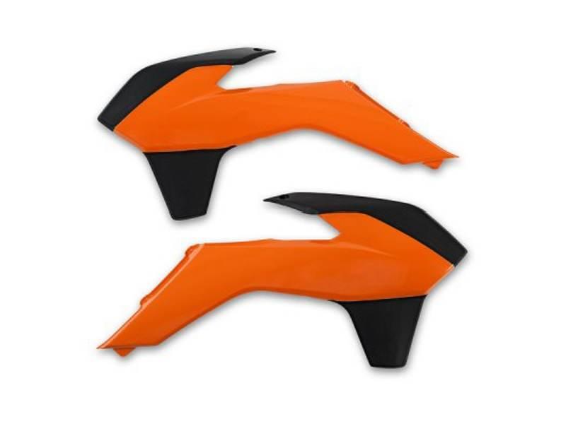 Ufo Osłony Chłodnicy Ktm Sx/Sxf '13-'15, Exc '14-'16 Kolor Oem Pomarańczowy