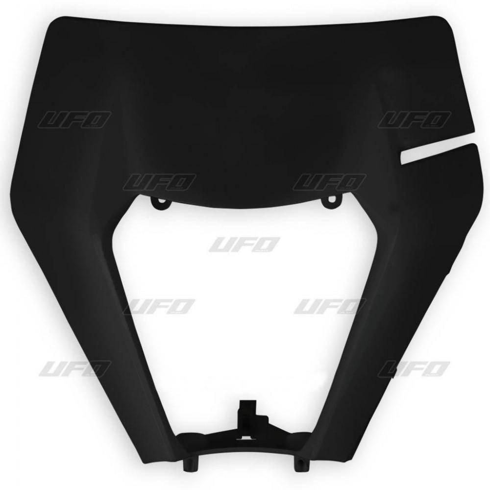 Ufo Osłona Lampy Przód Ktm Exc/Excf Tpi 17-19 Kolor Czarny Wzór Oem