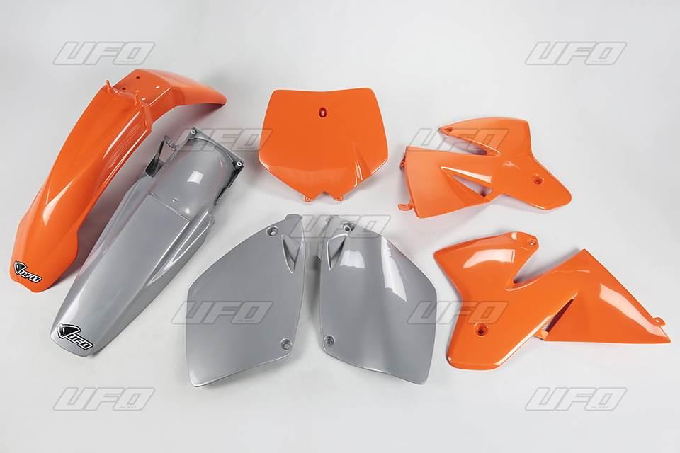 Ufo Komplet Plastików Ktm Sx Sxf '00 Kolor Oem Pomarańczowy/Grafitowy Kt500