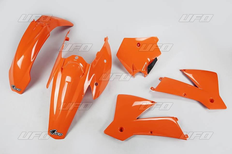 Ufo Komplet Plastików Ktm Sx/Exc '03-'04 Kolor Pomarańczowy Kt502E127