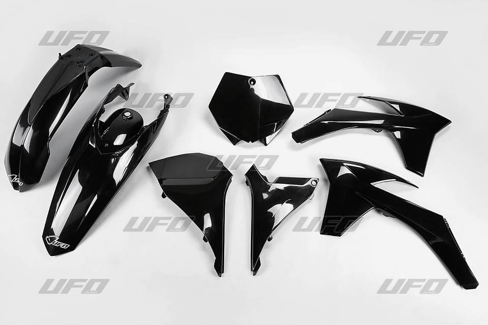 Ufo Komplet Plastików Ktm Sxf '11-'12, Sx '12 Kolor Czarny Kt510E001