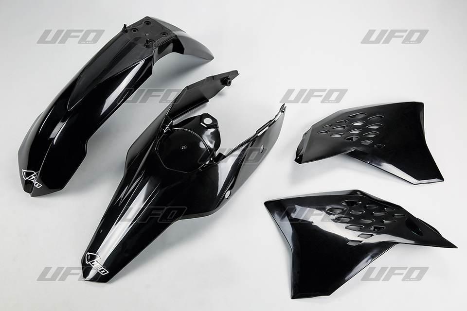 Ufo Komplet Plastików Ktm Exc '09-'10 Kolor Czarny Kt511E001