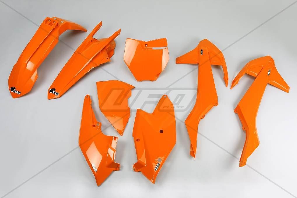 Ufo Komplet Plastików Ktm Sx/Sxf '16-'18 Z Wyjątkiem Sx 250 '16 Kolor Pomar