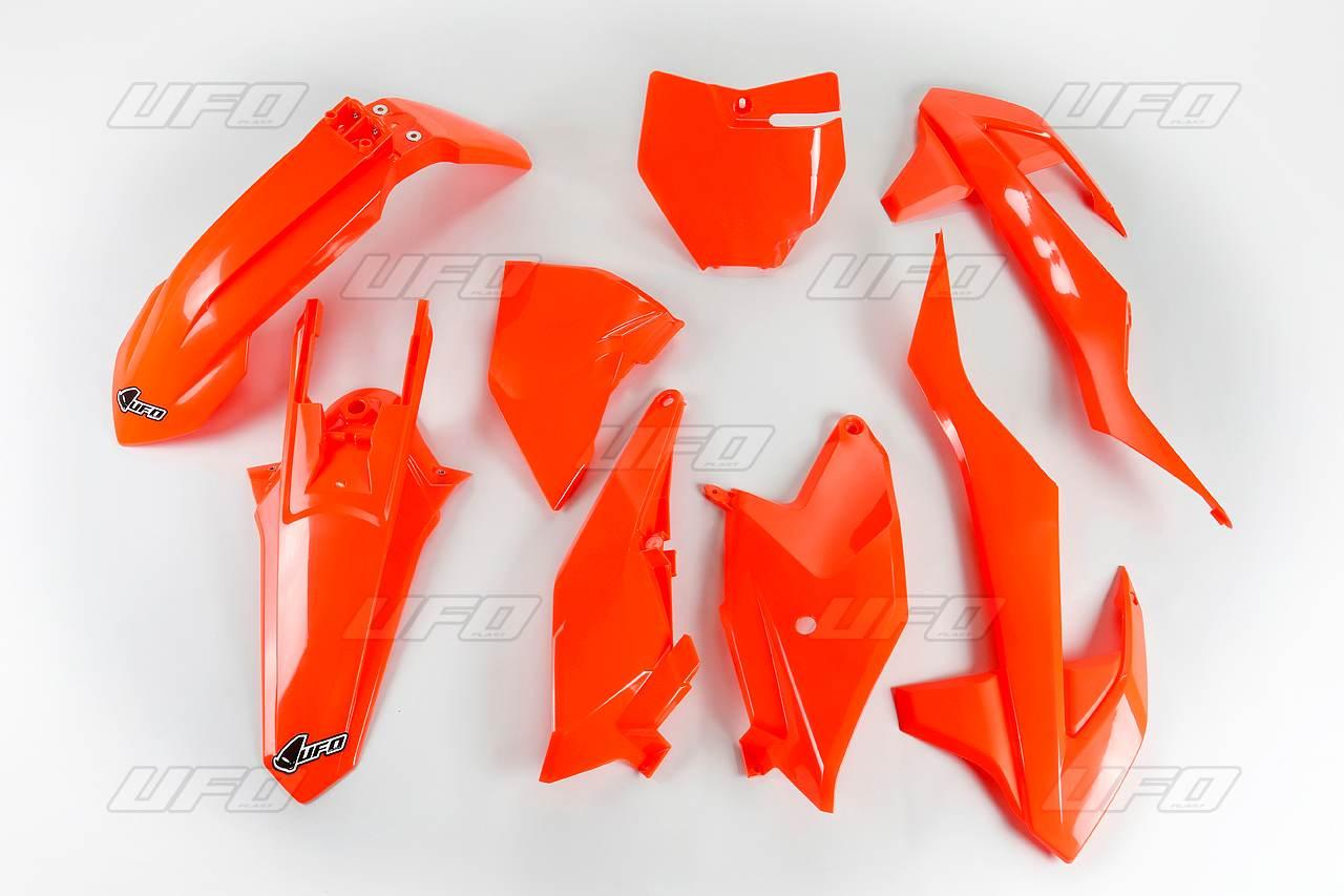 Ufo Komplet Plastików Ktm Sx 85 '18-'24 Kolor Pomarańczowy Fluo Kt519Fflu