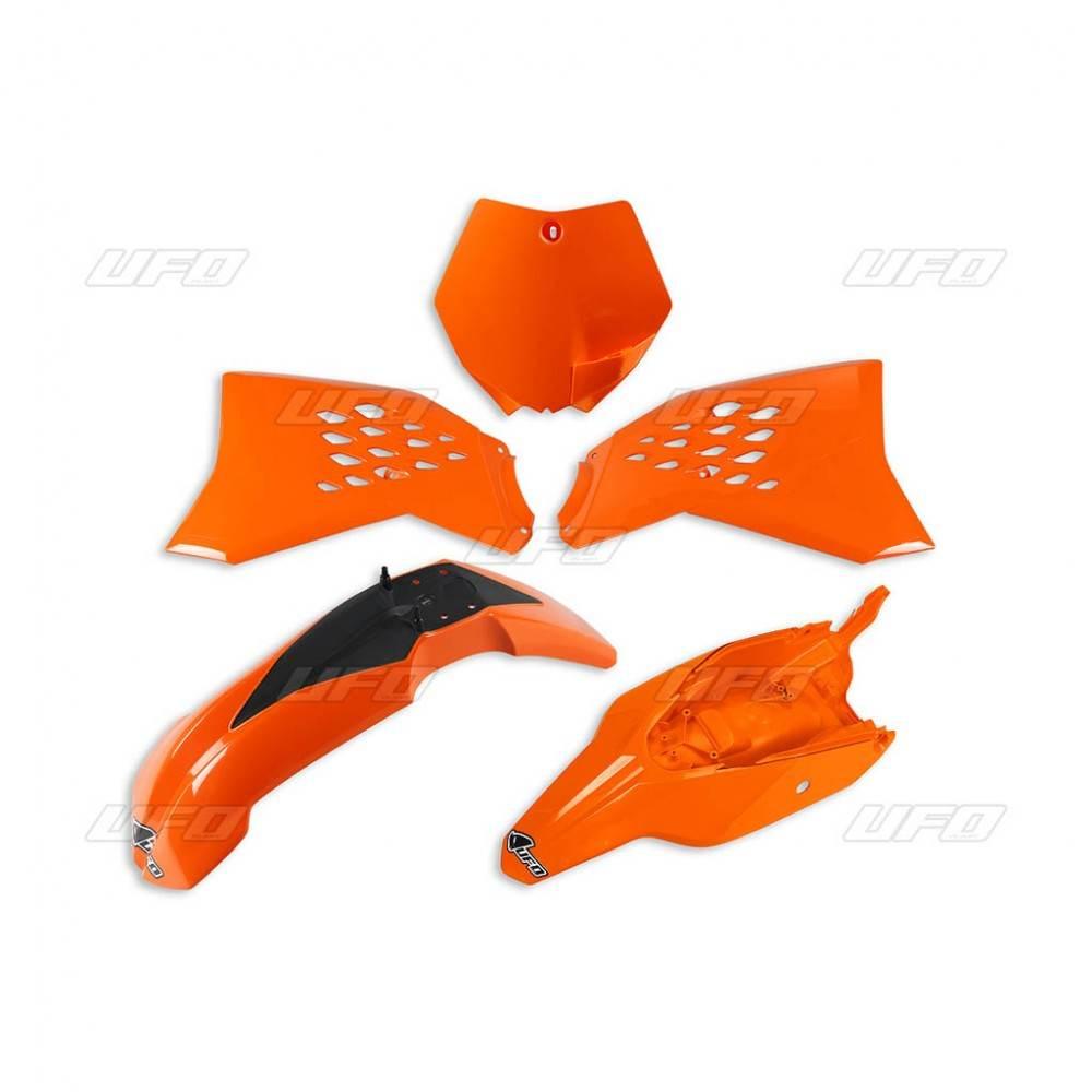 Ufo Komplet Plastików Ktm Sx 65 12-15 Kolor Pomarańczowy Kt525E127