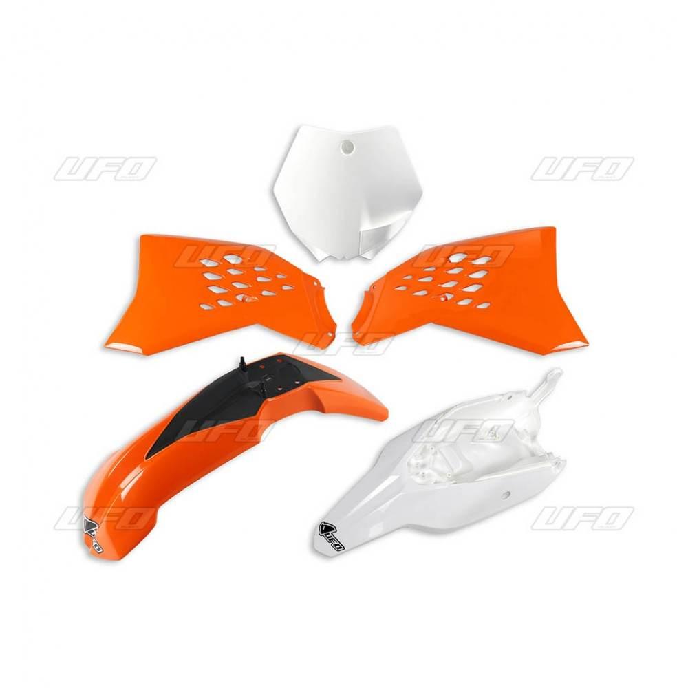 Ufo Komplet Plastików Ktm Sx 65 12-15 Kolor Oem Pomarańczowy/Biały Kt525E99