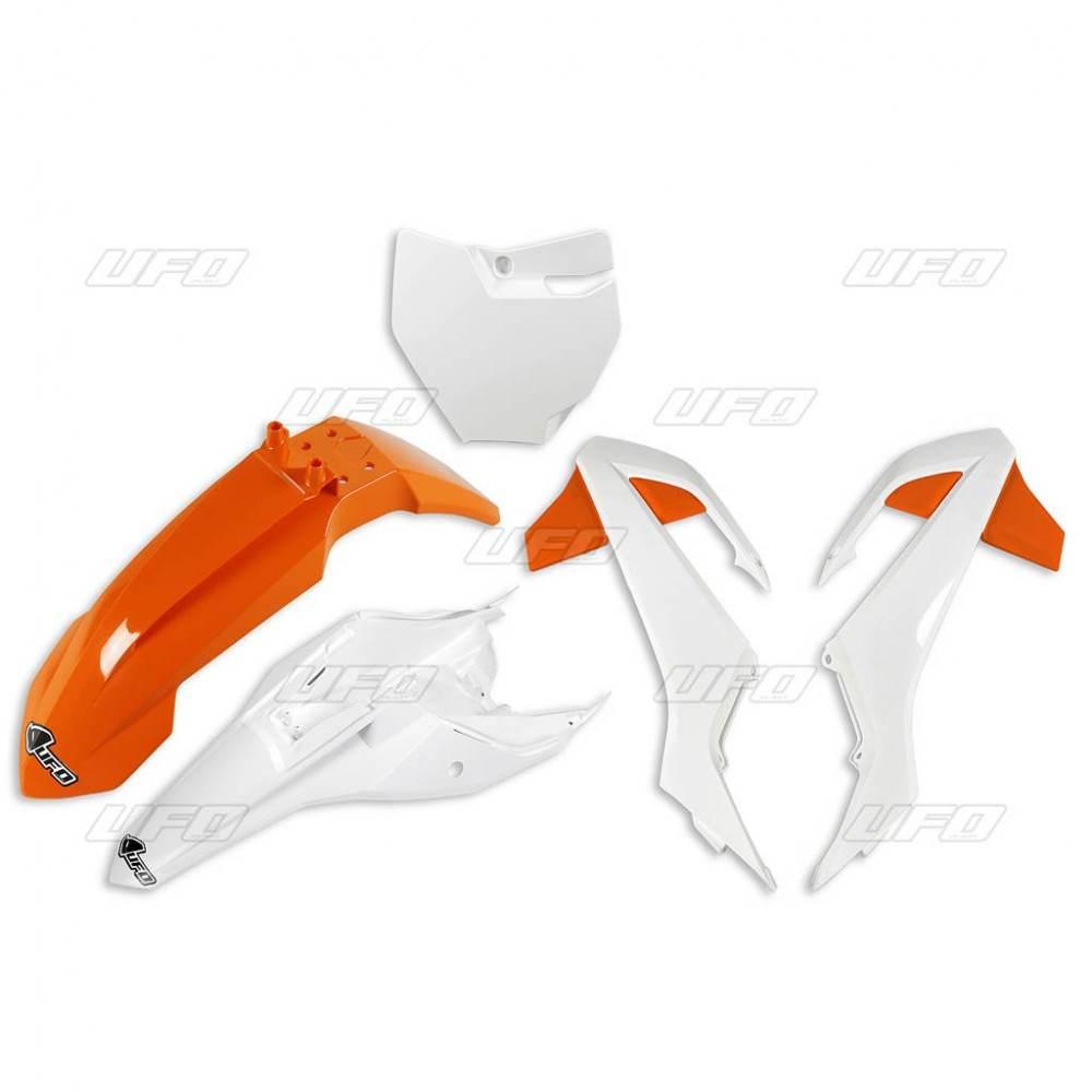 Ufo Komplet Plastików Ktm Sx 65 '16-'23 Kolor Oem '19 Pomarańczowy/Biały Kt