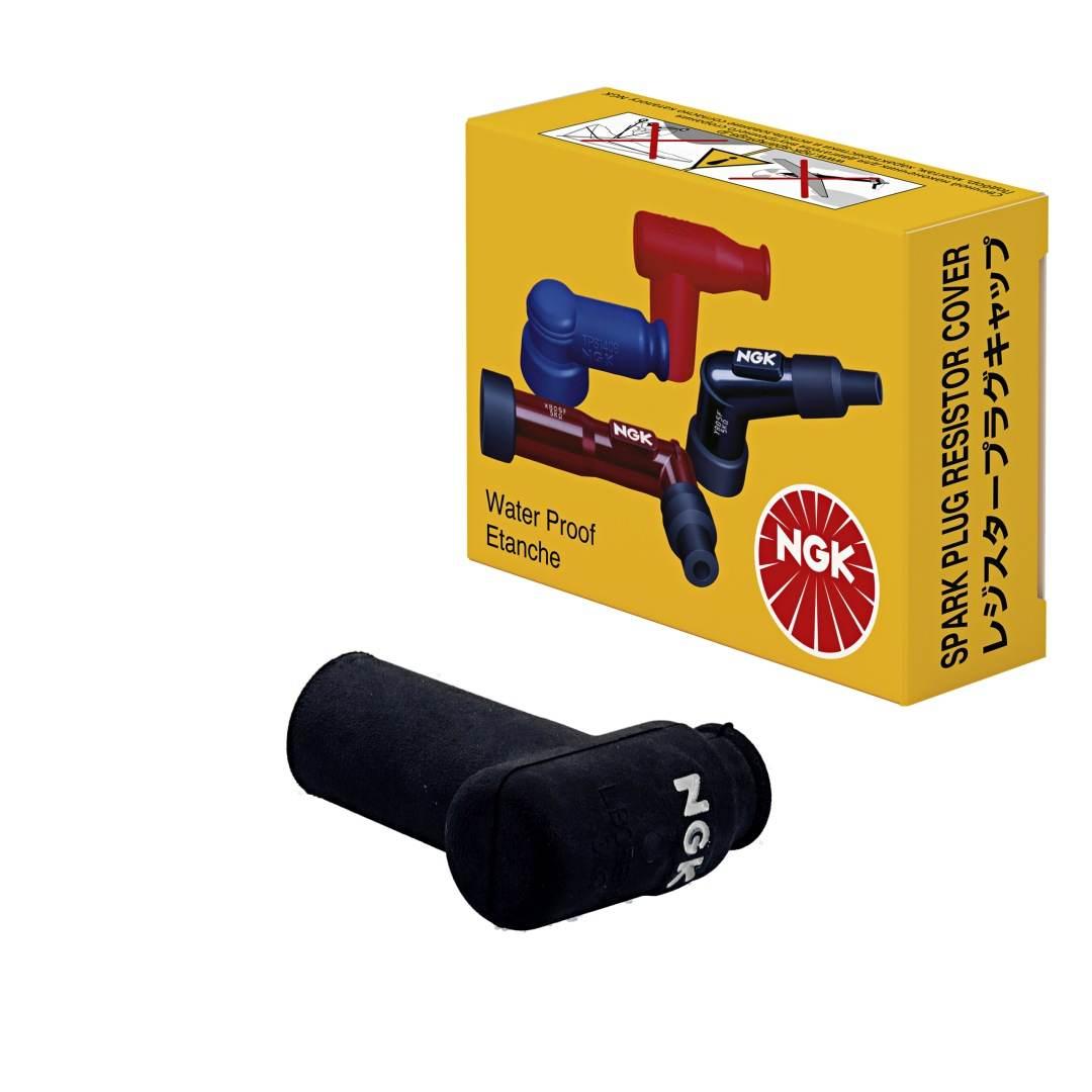 Ngk Fajka Na Świece Gumowa Kątowa 90 Z Nakrętką Czarna Nr 8338
