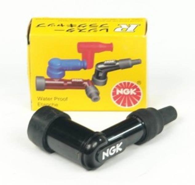 Ngk Fajka Na Świece Ebonitowa Kątowa 90 Kolor Czarny Nr 8051