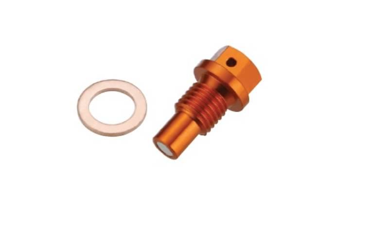 Accel Korek Spustowy Oleju Ktm All Models '09-'19 Z Magnesem Kolor Pomarańc
