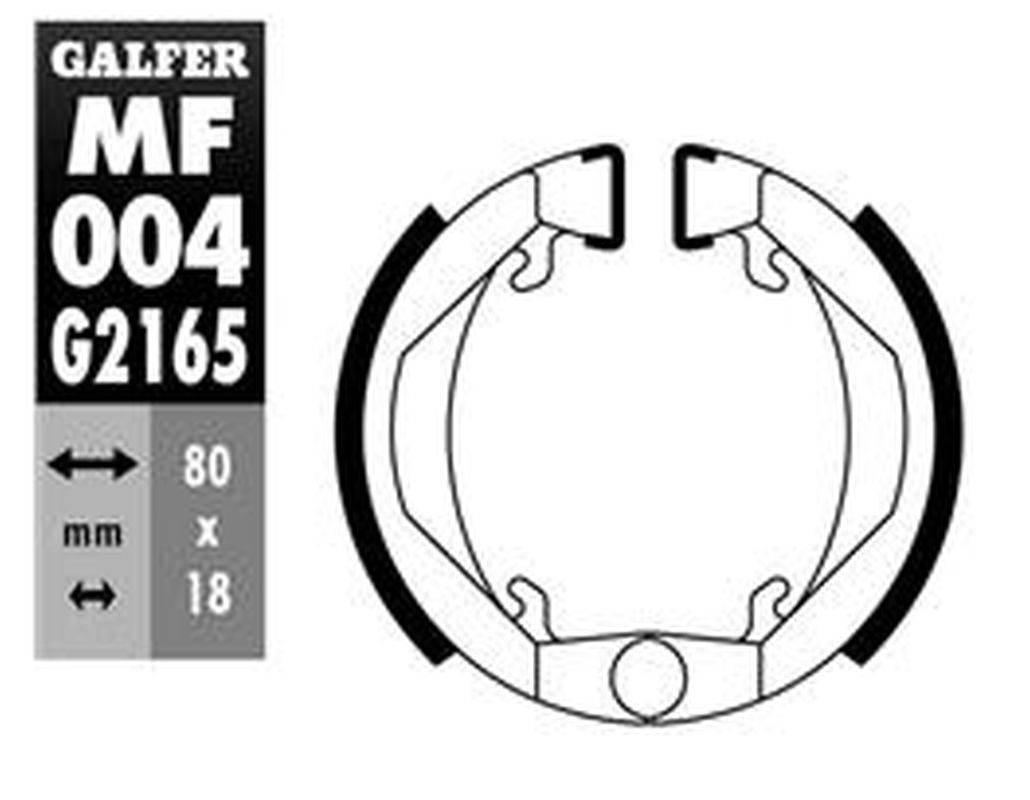 Galfer Szczęki Hamulcowe Przód/Tył Honda Px 50 '84-'89, Peugeot 103/104/105 - zdjęcie 2