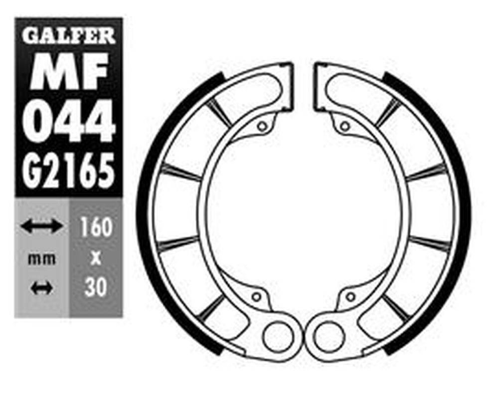Galfer Szczęki Hamulcowe Tył Sh351 Honda Fes 250 Foresight '97-'01, Pantheo - zdjęcie 2