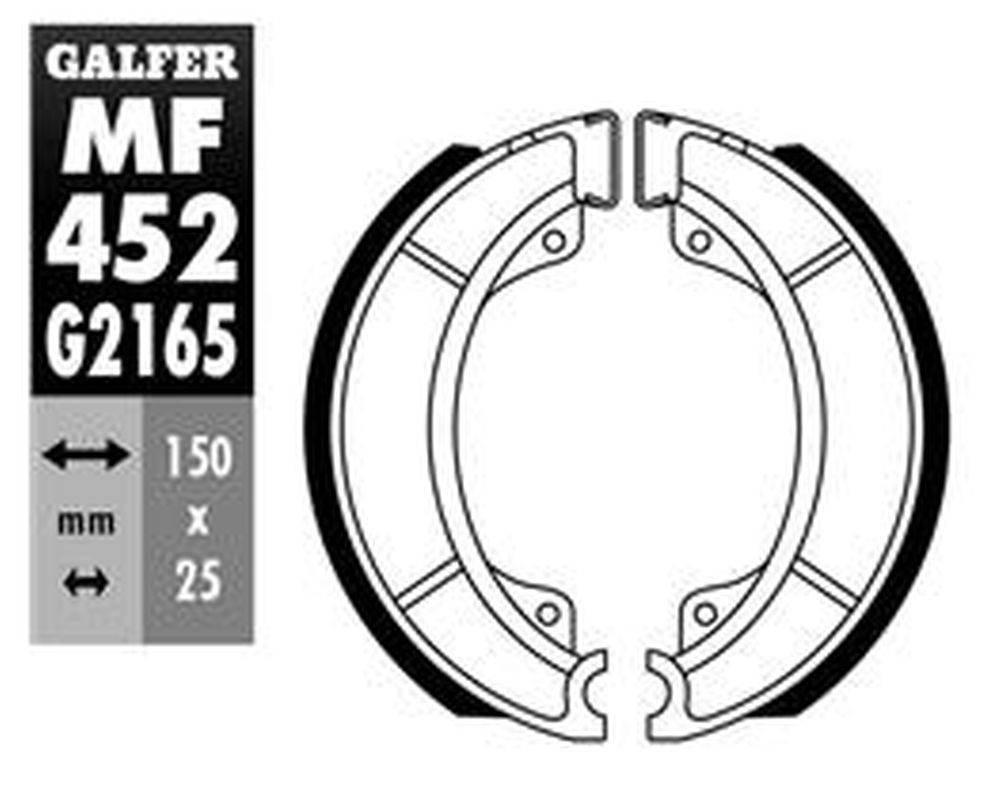 Galfer Szczęki Hamulcowe Przód Sh527 Y527 Yamaha Sr 125 '82-'97, Sr 250 '80