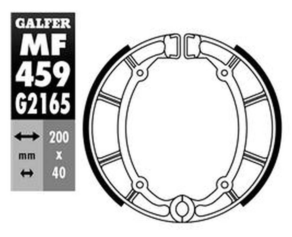 Galfer Szczęki Hamulcowe Tył Sh515 Yamaha Xj 650 '80-'88, Xj 650 Seca Turbo