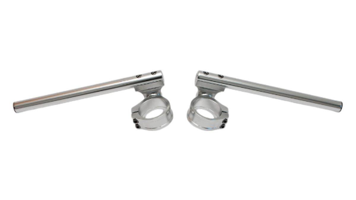 Accel Kierownica Dwuczęściowa Regulowana Street Clip-On Uchwyt 54Mm Kolor S