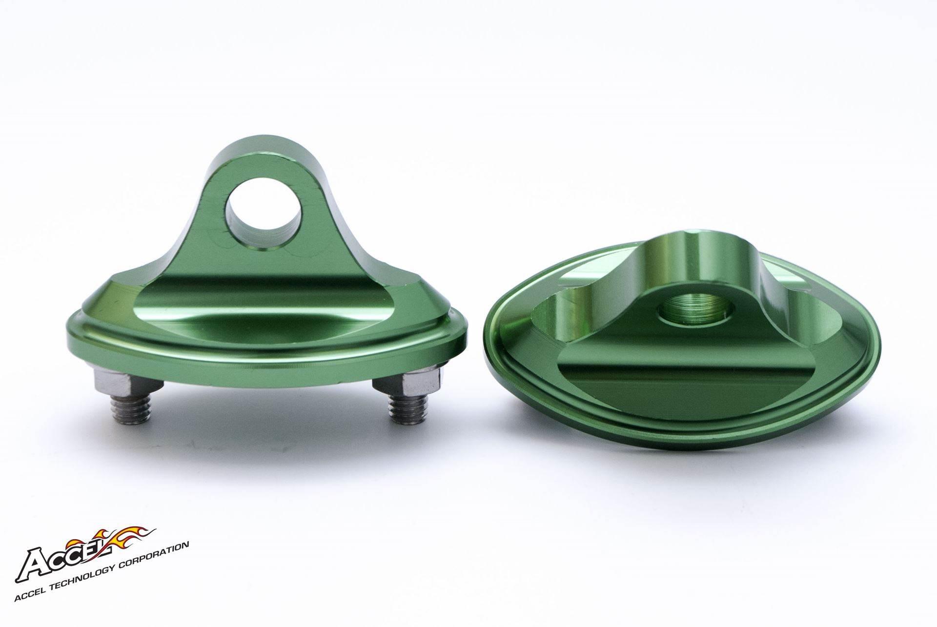 Accel Adapter Do Lusterek Kawasaki Zx Kolor Zielony Mi-A2Gr -