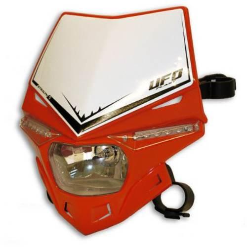 Ufo Lampa Stealth Homologowana Z Kierunkami Led Kolor Czerwony