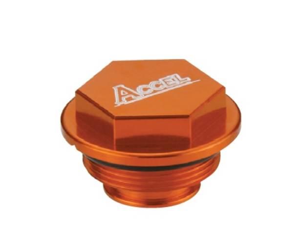 Accel Pokrywa Pompy Hamulcowej Tył Ktm Brembo '04-'13 Kolor Pomarańczowy