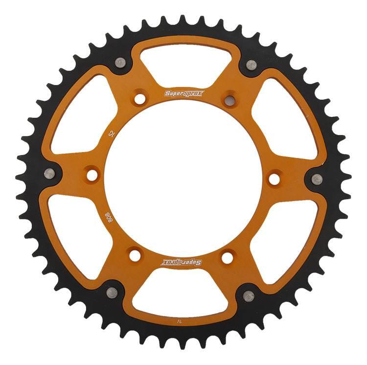 Supersprox Zębatka Tylna 808 52 Stealth Stalowo-Aluminiowa Suzuki Rm/Rmz Jt