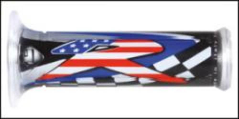 Harri's Manetki 01687-Rusa Usa 125 Mm/22 Mm Z Otworem Kolor Czerwony/Niebie