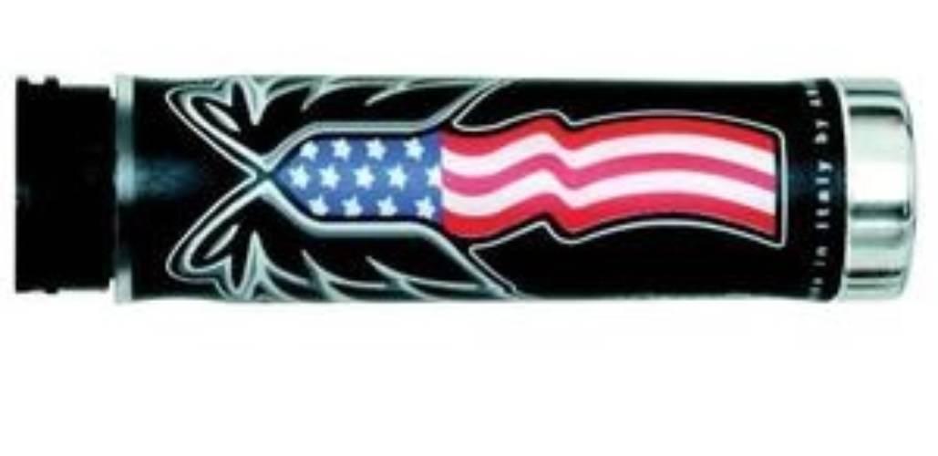 Harri's Manetki 02601/Pa Flaga Usa Końcówka Chrom 130 Mm/22 Mm Bez Otworu K