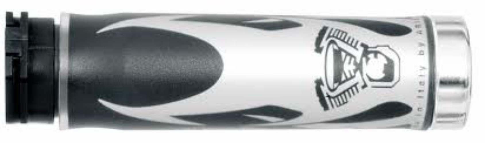 Harri's Manetki 02601-Ag Płomienie Chrom Końcówka 130 Mm/25 Mm Bez Otworu K