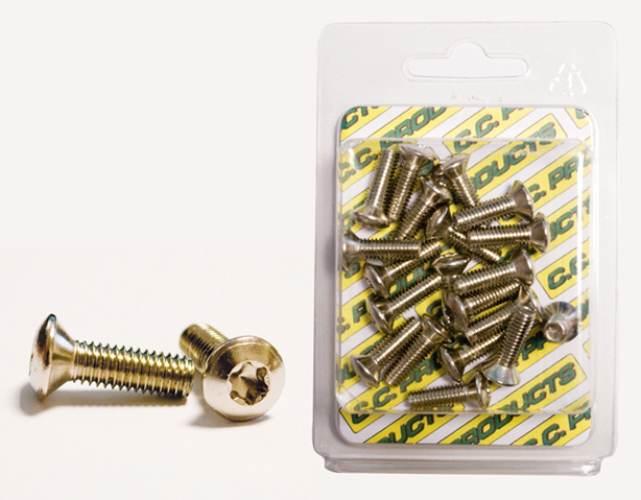 Cc Śruby Tarczy Hamulcowej Stożkowe M6/18Mm 20Szt. Torx T-30;10,9 Hrc 1083-