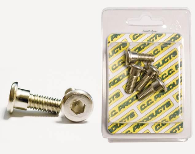 Cc Śruby Tarczy Hamulcowej Tył Honda Cr/Crf 4Szt. M8, Płaskie-Imbus 10,9 Hr