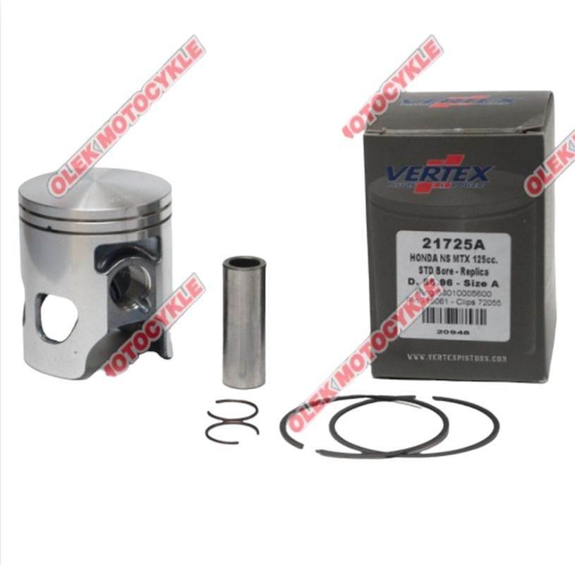 Vertex Tłok Honda Mtx 125R, Ns 125 55,97Mm Pierścienie 53010005600 X 2 Szt