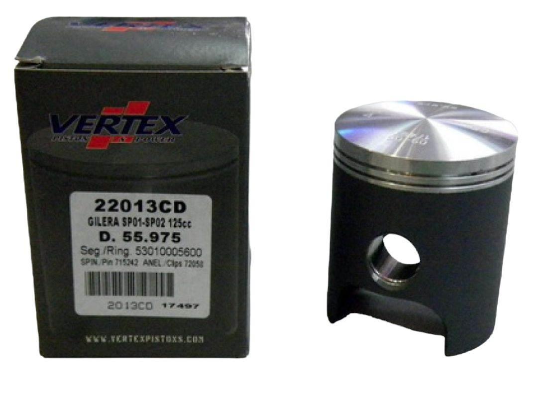 Vertex Tłok Gilera 125 Sp01, Sp02 55,995Mm Pierścienie 53010005600 X 2 Szt