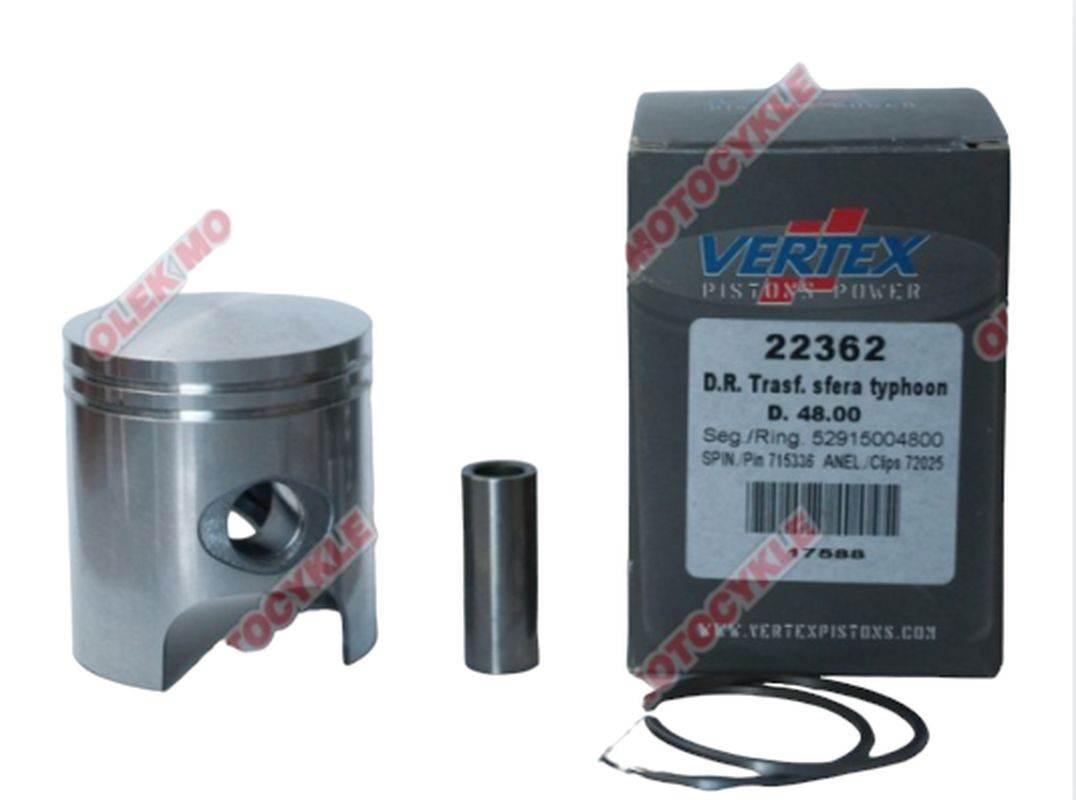 Vertex Tłok Top Performances Skutery 50 Kit 75Ccm 49,00Mm=+1,00 Sworzeń 12M