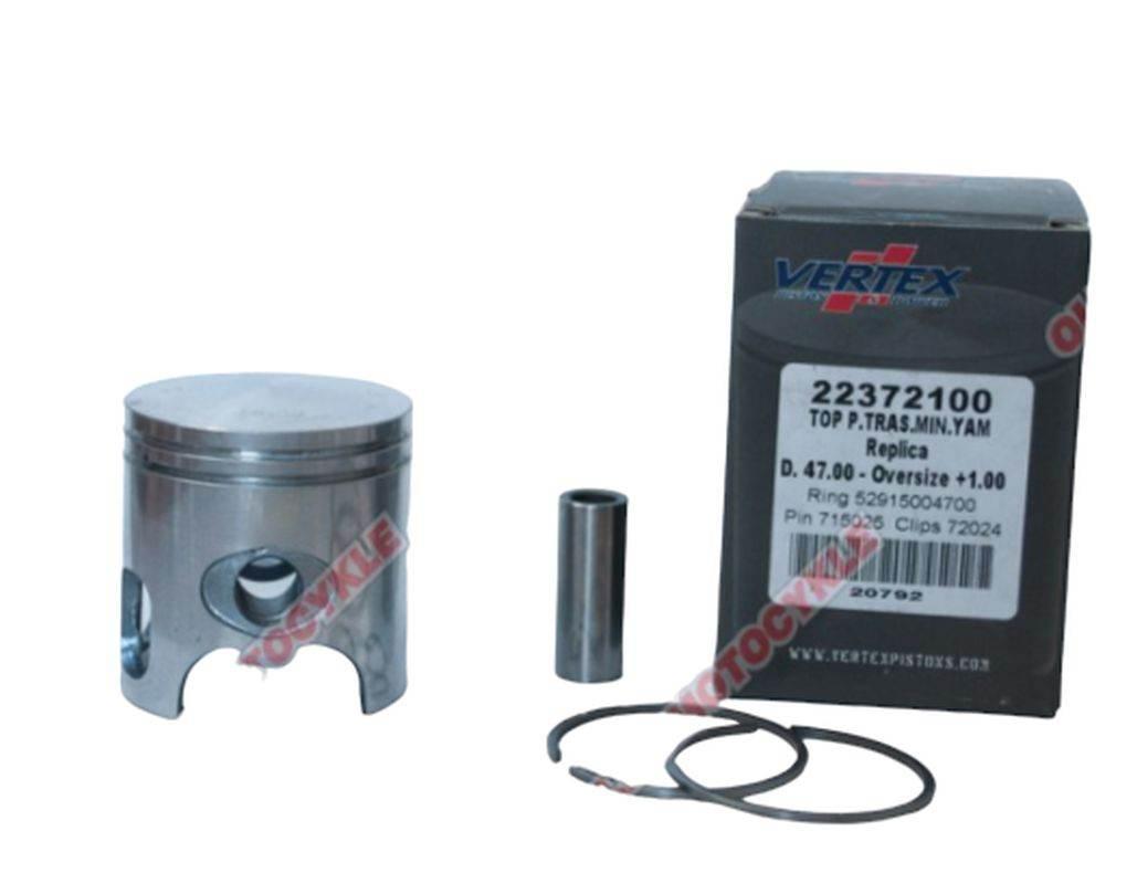 Vertex Tłok Top Performances,Minarelli 47,00 Mm +1,00 Mm Sworzeń 10Mm