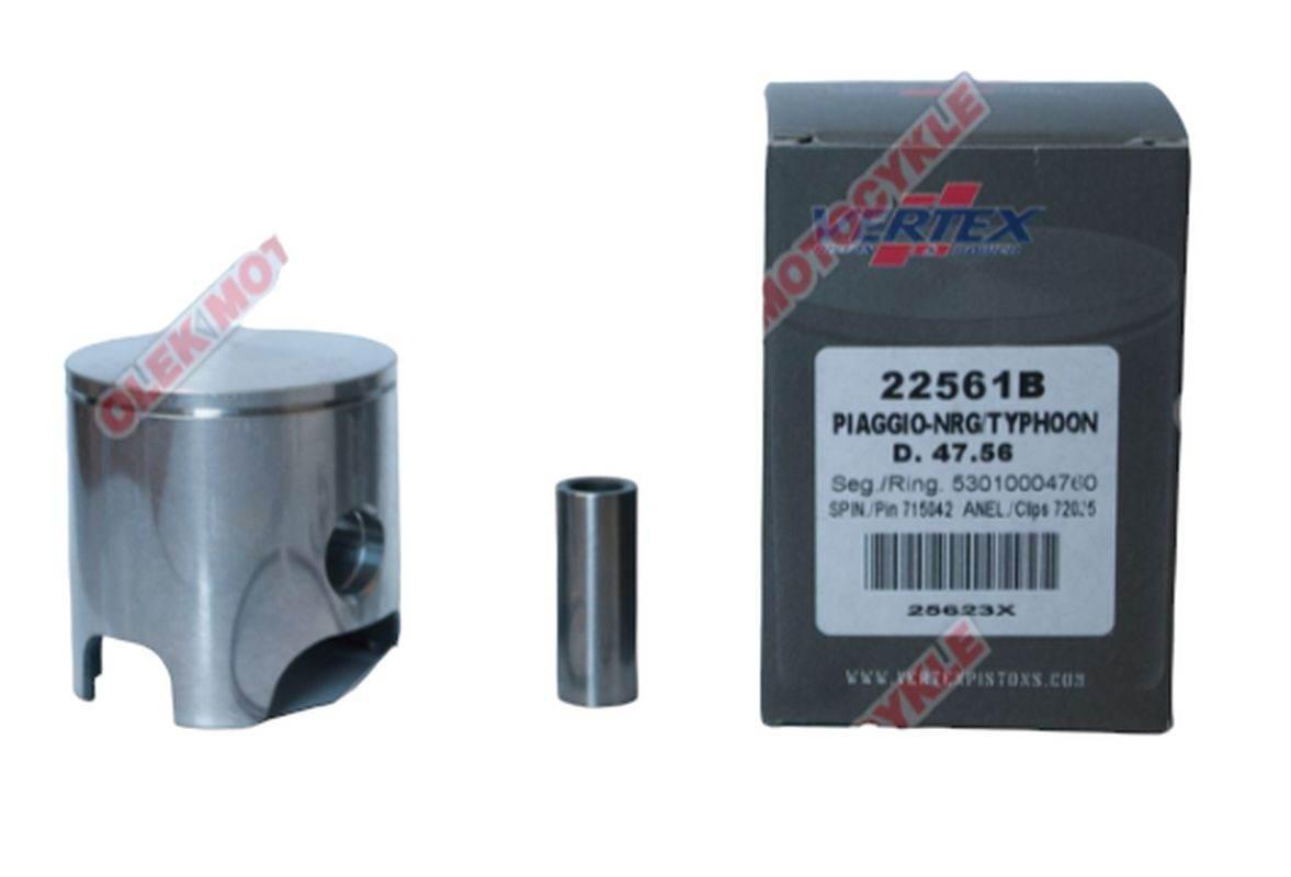 Vertex Tłok Polini, Gilera, Piaggio 47,58Mm Pierścienie 53010004760 X 1 Szt