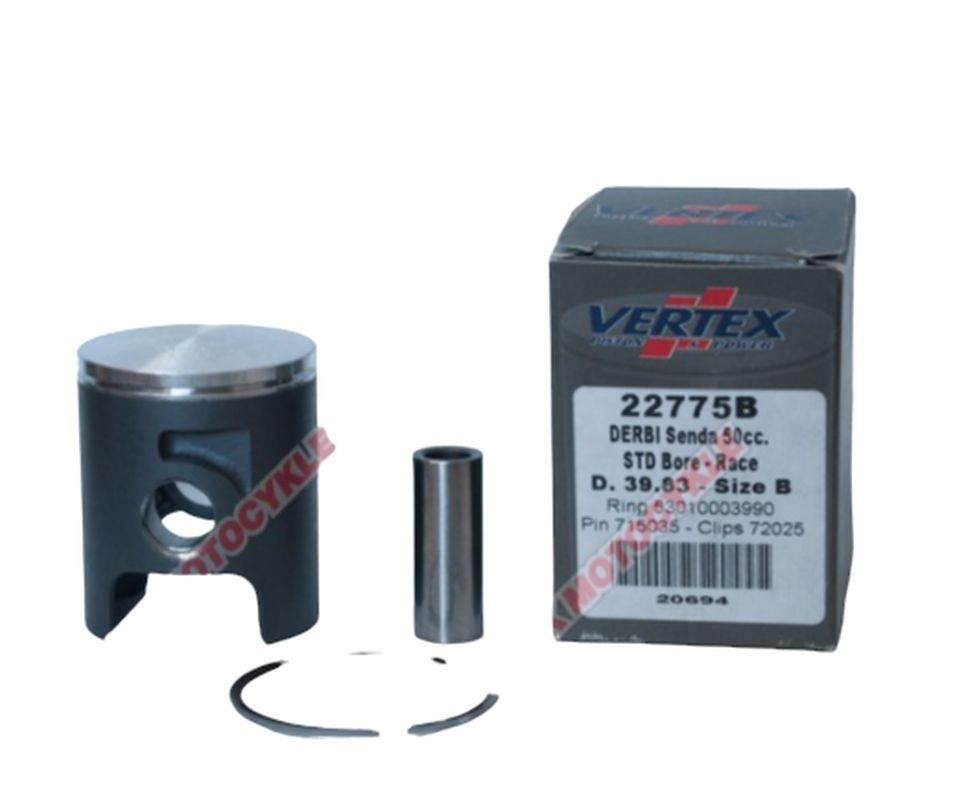 Vertex Tłok Derbi Pierścienie 53010003990 X 1 Szt. 39,82Mm Sworzeń 12Mm