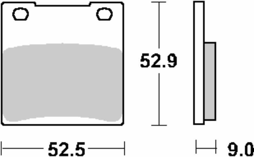 Sbs Klocki Hamulcowe Kh63 Kh063 Kh161 Street Performance Excel Sinter Kolor