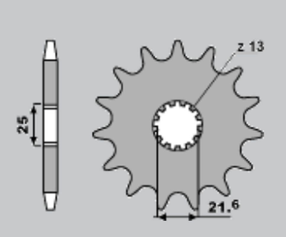 Pbr Zębatka Przednia 566 15 18Nc Suzuki Gs/Gsf/Gsxr Jtf566.15 Łańc. 530