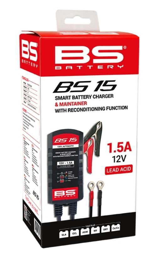 Bs Ładowarka Akumulatorów Bs15 12V Std/Agm/Gel, 1,5A Do 30Ah El 700510