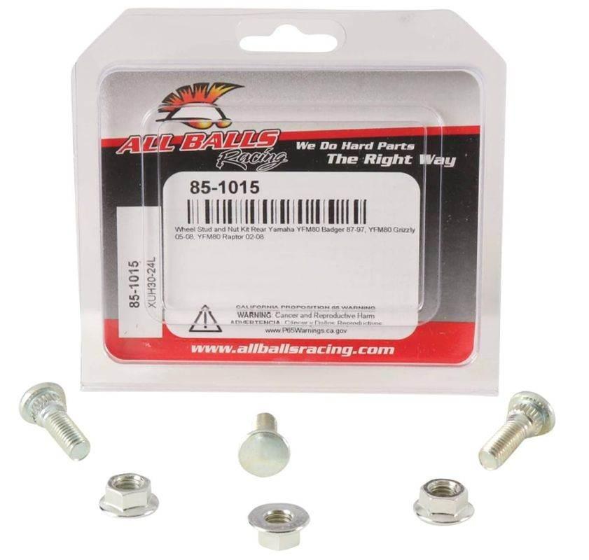 All Balls Szpilki I Nakrętki Koła Tylnego M8 X 1,25 Yamaha Yfm80 Badger 87-