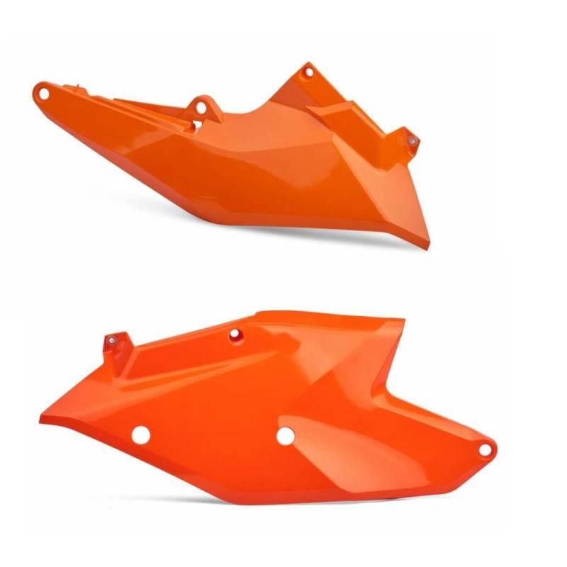 Polisport Boczki Tylne Ktm Sx/Sxf `16-18, Exc/Excf `17-19 Kolor Pomarańczow