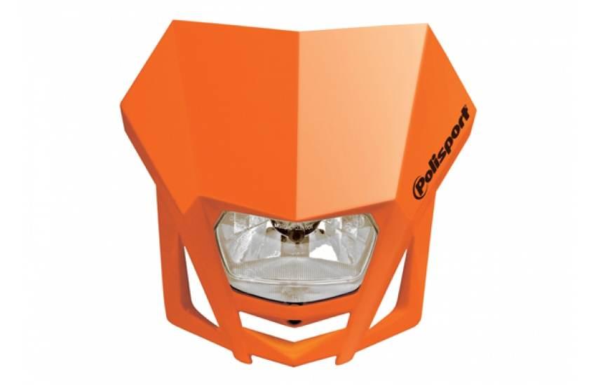 Polisport Lampa Przednia Model Lmx Żarówka Halogenowa Kolor Pomarańczowy