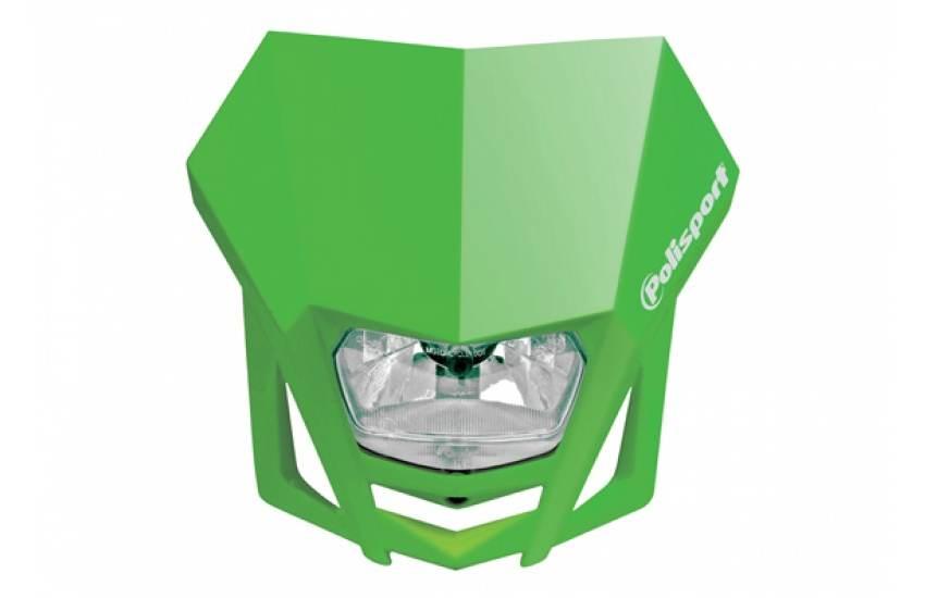 Polisport Lampa Przednia Model Lmx Żarówka Halogenowa Kolor Zielony