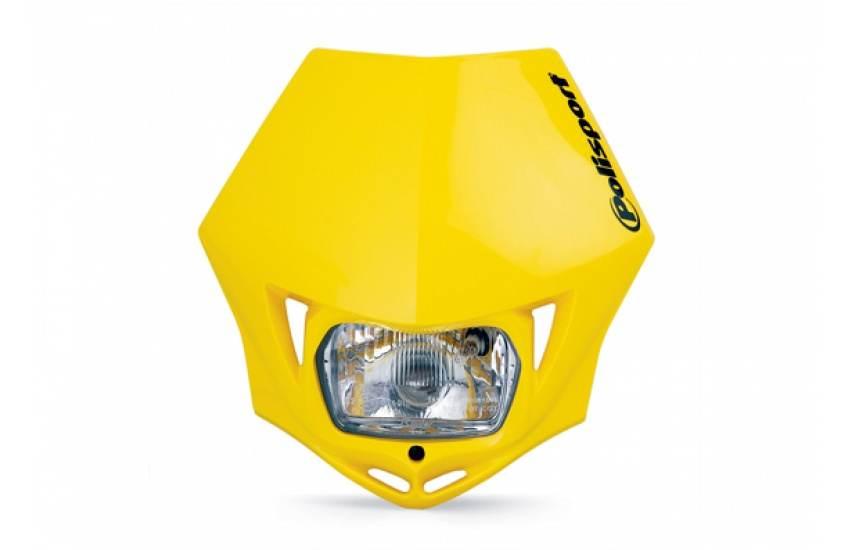 Polisport Lampa Przednia Model Mmx Żarówka Zwykła Kolor Żółty