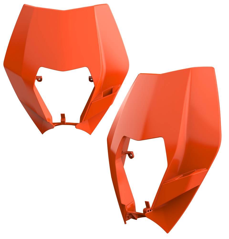 Polisport Osłona Lampy Przód Ktm Exc Exc-F Xc-W Xcf-W `08-13 Kolor Pomarańc