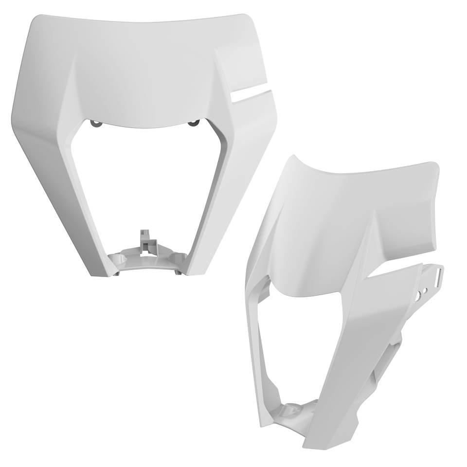 Polisport Osłona Lampy Przód Ktm Exc Exc-F Xc-W Xcf-W `17-19 Kolor Biały Wz