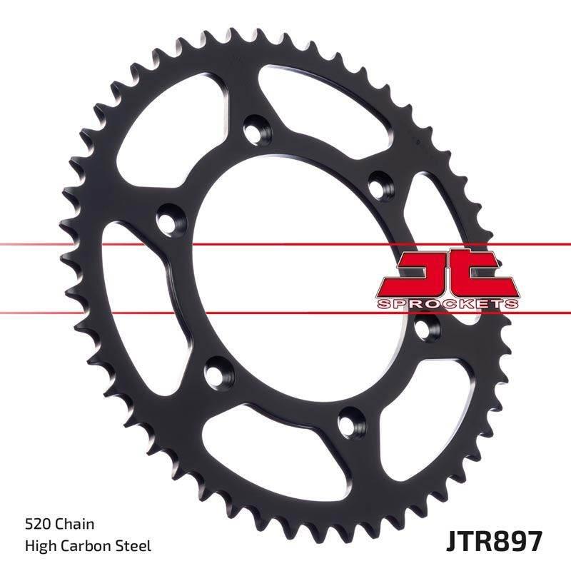 Jt Zębatka Tylna 899 42 Ktm Sx/Exc 89942Jtzbk Łańc. 520 Kolor Czarny - zdjęcie 2