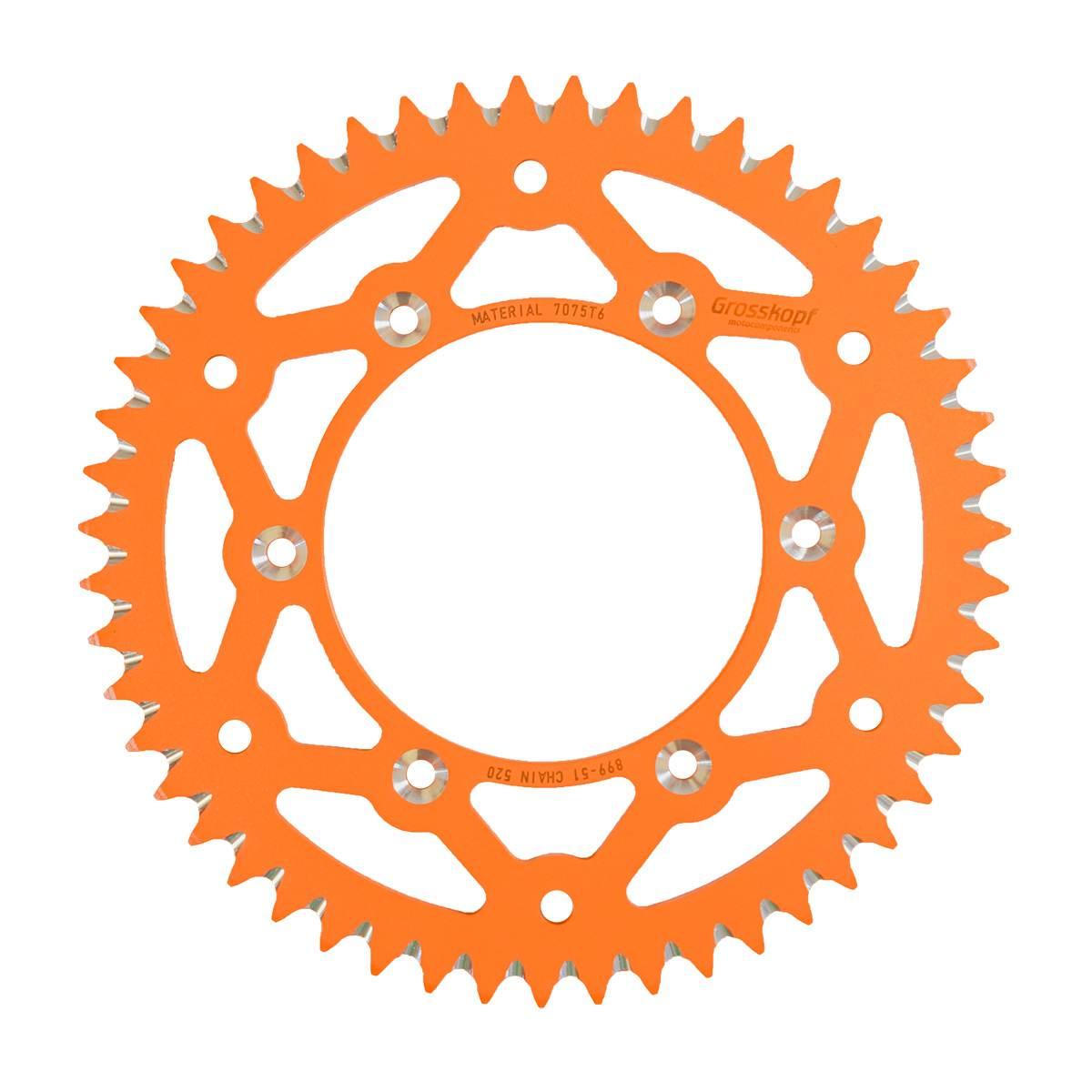 Grosskopf Zębatka Tylna Aluminiowa T7075 Ergal 899 51 89951 Ktm/Husqvarna/H